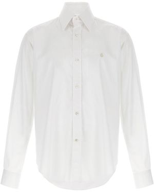 McQueen 'Dbl C Stand Cuff' Shirt - White