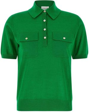 P.A.R.O.S.H. 'linfa26' Polo Shirt - Green