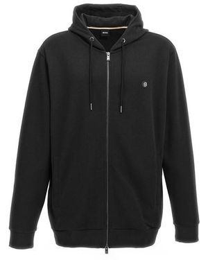 BOSS Felpa Con Cappuccio 'C-Spence' - Nero