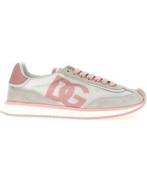 Dolce & Gabbana 'Dg Cushion' Trainers - Pink