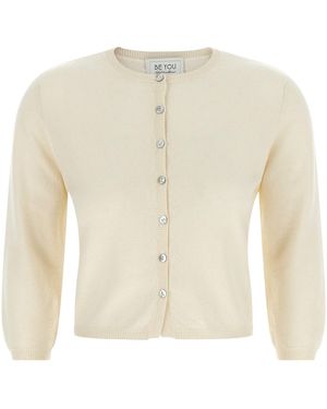 Be You Cardigan "3080" - Weiß