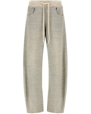R13 'relaxed Darted' Joggers - Grey