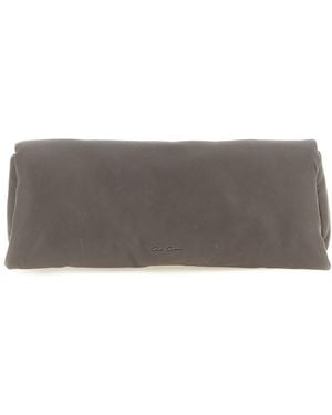 Rick Owens 'baguette' Clutch - Grey