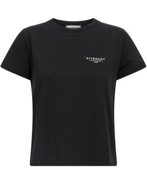 Givenchy T-Shirt With Print - Black