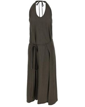 Lemaire 'apron' Dress - Brown