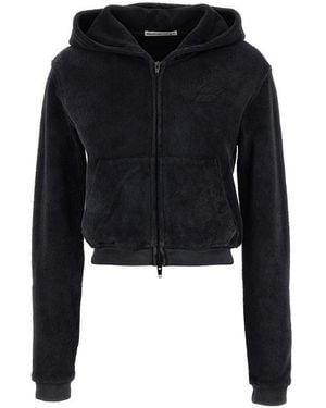 T By Alexander Wang Terry Hoodie - Black