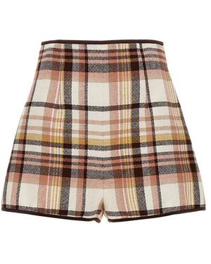 Zimmermann Short 'Matchmaker Check Dance' - Neutro