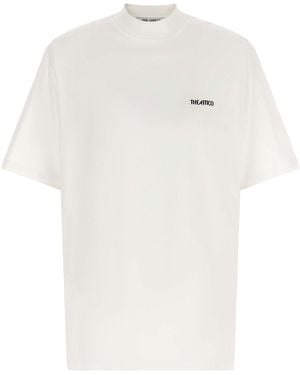 The Attico Mock-Neck T-Shirt - White