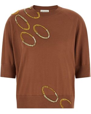 Dries Van Noten 'tuan' Jumper - Brown