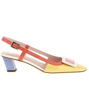 Roger Vivier Slingback 'Lacquered' - Rosa