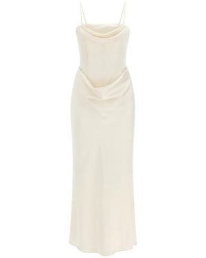 ROTATE BIRGER CHRISTENSEN 'Corsage Long' Dress - White