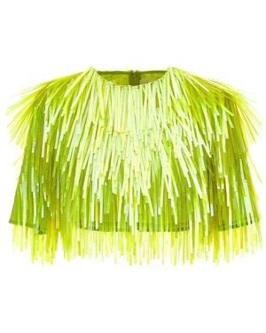 Sportmax 'Petalo' Top - Green