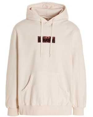 Doublet Felpa con cappuccio 'Rust Embroidery' - Neutro
