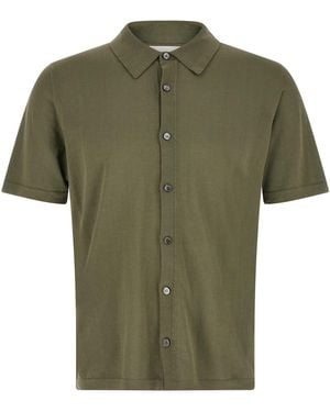 Roberto Collina Knitted Shirt - Green