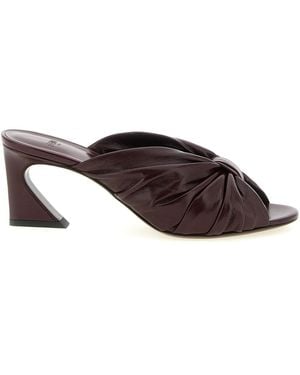 Fendi ' Arco' Slides - Black