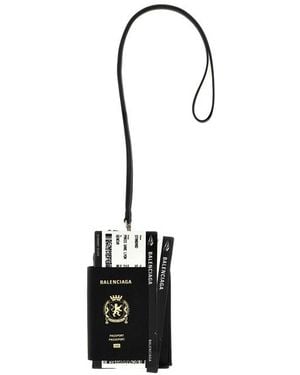 Balenciaga Portacarte 'Passport Phone Holder' - Nero