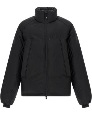 Y-3 ' Puffer' Down Jacket - Black