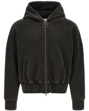 Entire studios Felpa Con Cappuccio 'Eternal Zip' - Nero