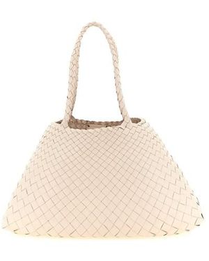 Dragon Diffusion Borsa A Spalla 'Santa Croce' Grande - Neutro