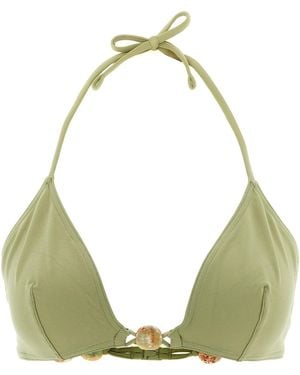 Eres 'alva' Bikini Top - Green