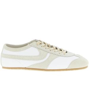 Dries Van Noten Leather And Suede Trainers - Multicolour