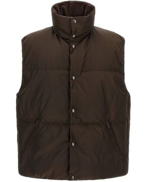 Prada Re-nylon Vest - Brown