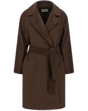 Weekend by Maxmara 'pedale' Coat - Brown