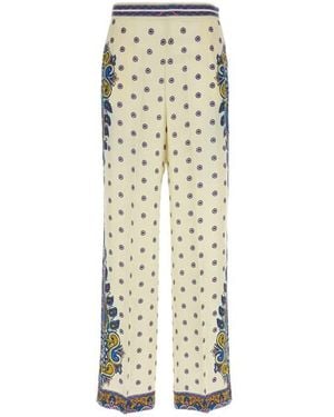 Etro Pantalone Palazzo - Neutro