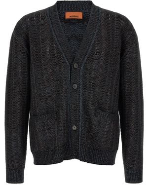Missoni Knitted Cardigan - Black