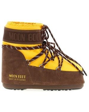 Moon Boot Stivaletto 'Iconlow' Moonboot X Guest - Giallo
