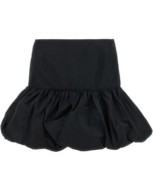 ROTATE BIRGER CHRISTENSEN Mini Balloon Skirt - Black