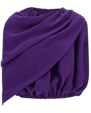 Balenciaga Top Mantella - Viola