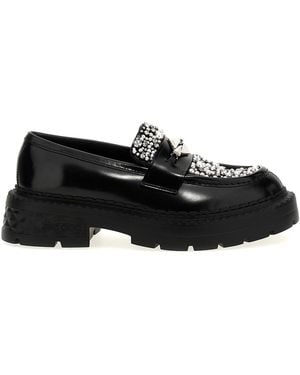 Jimmy Choo 'marlow Diamond' Loafers - Black