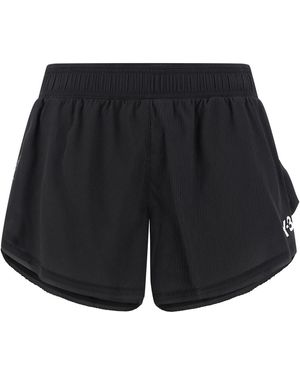 Y-3 Logo Shorts - Black