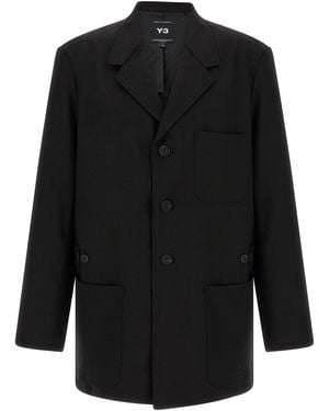 Y-3 'chore Ct' Jacket - Black