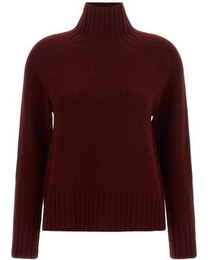 Max Mara Pullover Mit Stehkragen "Mantova" - Rot