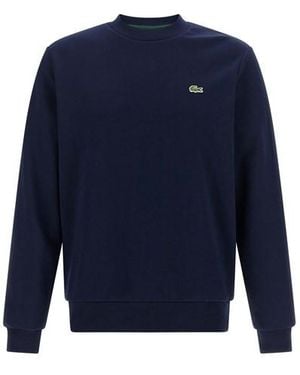 Lacoste Felpa 'Coccodrillo' - Blu