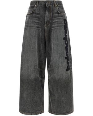 Balenciaga 'low Crotch Baggy' Jeans - Grey