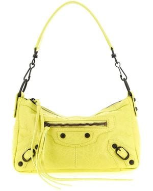 Balenciaga Borsa A Spalla 'Le City Moto Mini' - Giallo