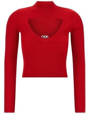 DIESEL Maglia 'M-Olina' - Rosso