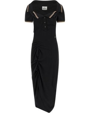 Vivienne Westwood 'long Monday Pulling' Dress - Black