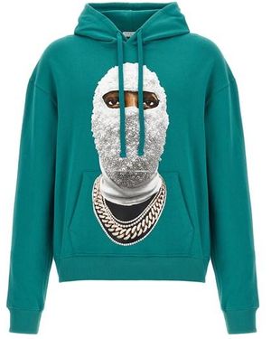ih nom uh nit Felpa Con Cappuccio 'Future' - Verde