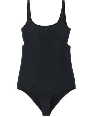 Courreges One-Piece Swimsuit - Black