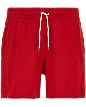 Polo Ralph Lauren 'traveler' Swimsuit - Red