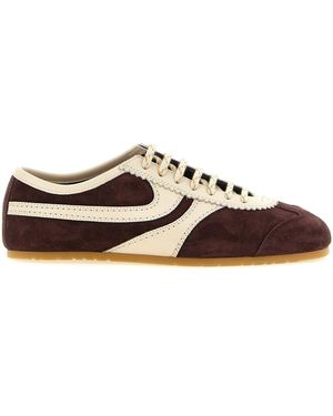 Dries Van Noten Suede Trainers - Brown