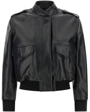 Tom Ford 'aviator' Jacket - Black
