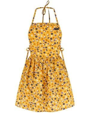 Miu Miu Poplin Dress - Yellow
