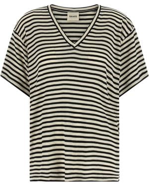 KHAITE 'linda' T-shirt - Black