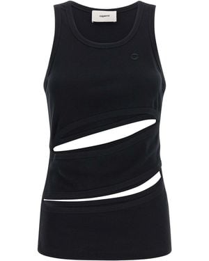Coperni Tanktop Mit Asymmetrischen Cut-Outs - Schwarz