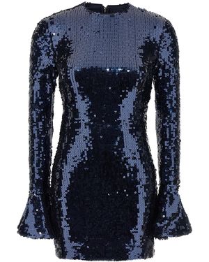 ROTATE BIRGER CHRISTENSEN Sequin Dress - Blue